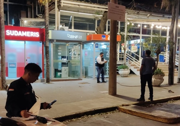 Frustrado robo de cajero en Lambaré | 1000 Noticias