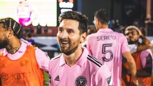 Messi juega a otro deporte: Doblete y un nuevo show con el Inter Miami