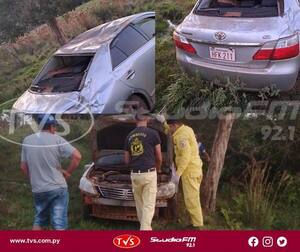 CONDUCTOR RESULTÓ HERIDO TRAS PERDER EL CONTROL DE SU RODADO
