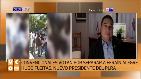 Infiltrados del cartismo buscan tomar riendas del PLRA, según Nakayama - Noticias Paraguay