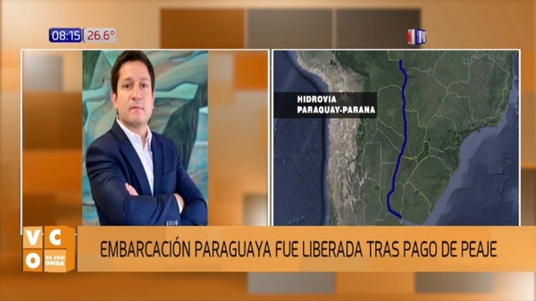 Barco retenido en Argentina tuvo que pagar cuestionado peaje para ser liberado - Noticias Paraguay