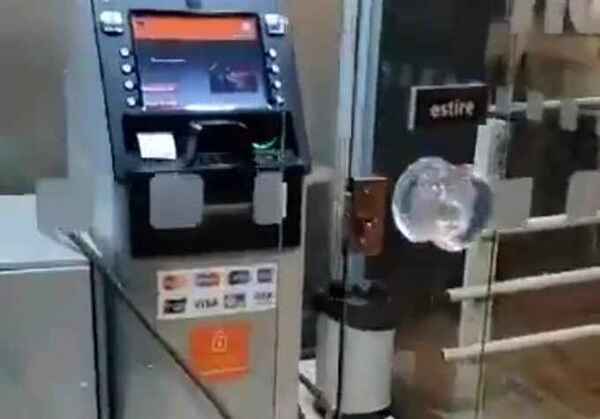 Intentan robar cajero automático de Supermercado de Lambaré