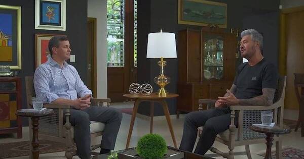 La Nación / Peña en amena charla con Tinelli: “Argentina ocupa un lugar muy especial”