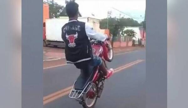 Hizo "willy" en plena ruta y terminó al lado de San Pedro