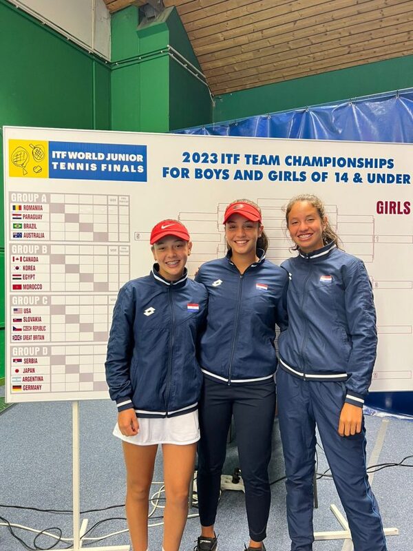 Paraguay debuta ante Australia en mundial U14 de tenis en República Checa