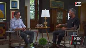 [VIDEO] Marcelo Tinelli entrevistó a Santiago Peña