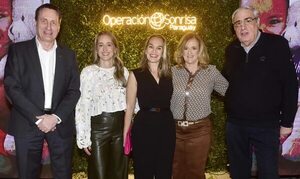 Cena de Operación Sonrisa “Juntos por más sonrisas 2023” en el Talleyrand Costanera - Sociales - ABC Color