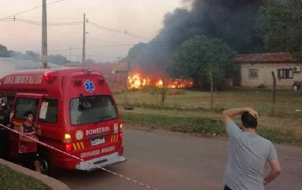 Herido tras explosión de cisterna intentó salvar a su amigo que se estaba quemando – Prensa 5