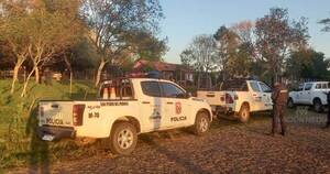 La Nación / Allanan vivienda de presuntos asesinos de niña de 10 años en San Pedro del Paraná
