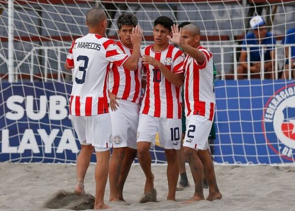 Los Pynandi Sub20 debutan con victoria en Sudamericano de Fútbol Playa - El Independiente