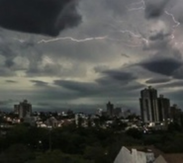 Alerta sobre tormentas eléctricas para varios puntos del país - Paraguay.com