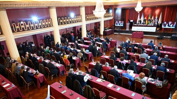 Parlasurianos protestaron por peaje ilegal de Argentina sobre el río Paraná - La Tribuna