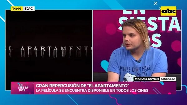 Video: gran repercusión de la película paraguaya ‘’El apartamento’' - Ensiestados - ABC Color