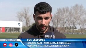 El pelotero Gabriel Báez se refirió a lo que ocurrió en Cerro Porteño