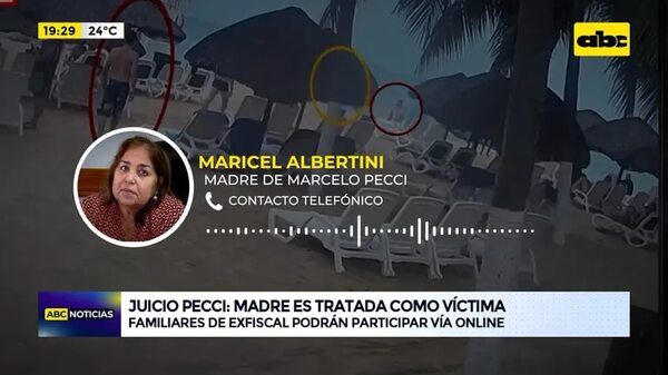 Juicio Pecci: madre es tratada como víctima - ABC Noticias - ABC Color