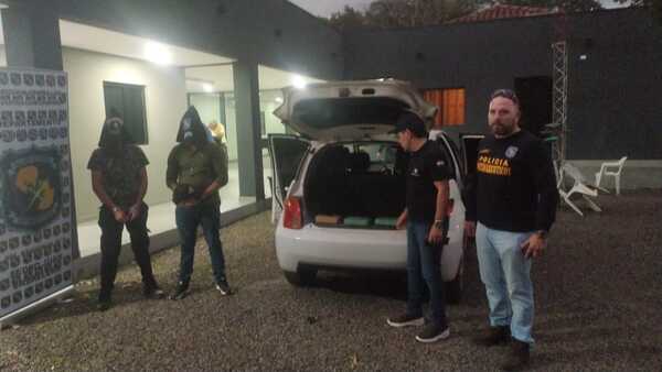 Dos hombres que trasportaban cocaína con destino a PJC fueron detenidos - Oasis FM 94.3