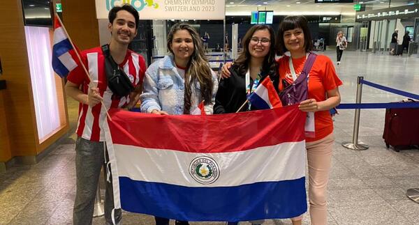 Delegación Paraguaya de Química participó en Olimpiada en Suiza