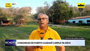 Video: Puerto Guaraní, cumple 116 años de vida - ABC Noticias - ABC Color