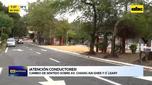 Video: Se adecuan sentidos de circulación - ABC Noticias - ABC Color