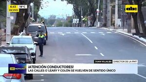 Video: Avda. Colón pasa a ser sentido único - ABC Noticias - ABC Color