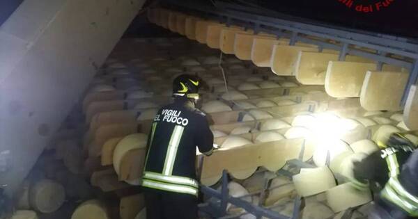 La Nación / Italiano muere aplastado por queso