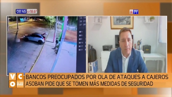 Bancos preocupados ante ola de robos de cajeros automáticos - Noticias Paraguay