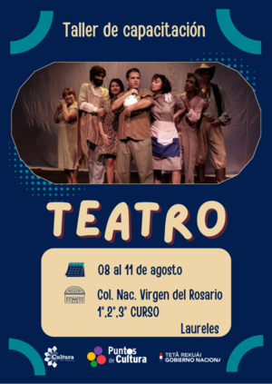 Nueva iniciativa de teatro juvenil sobre historia e identidad en Laureles, Ñeembucú - .::Agencia IP::.