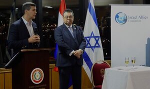 Peña junto a senadores celebraron la instalación de la Fundación Aliados de Israel en Paraguay