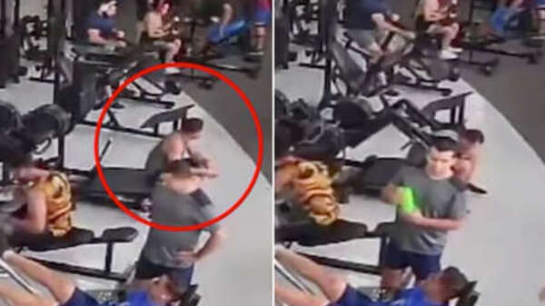 Diario HOY | Video| Máquina con 150 kilos cae sobre un hombre en un gimnasio