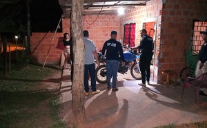 Tras allanamiento, detienen a un sospechoso de robo agravado en Santani