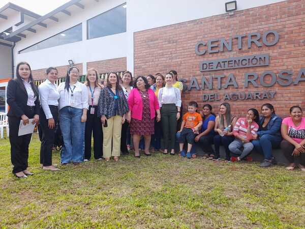 INAUGURACIÓN DEL PROGRAMA ABRAZO Y ESPACIO SEGURO ADOLESCENTE EN SANTA ROSA DEL AGUARAY - La Voz del Norte