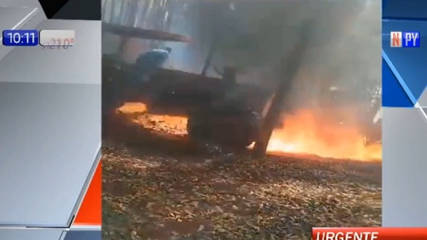 Brasiguayo muere al intentar defender su eucaliptal de un incendio - Noticias Paraguay