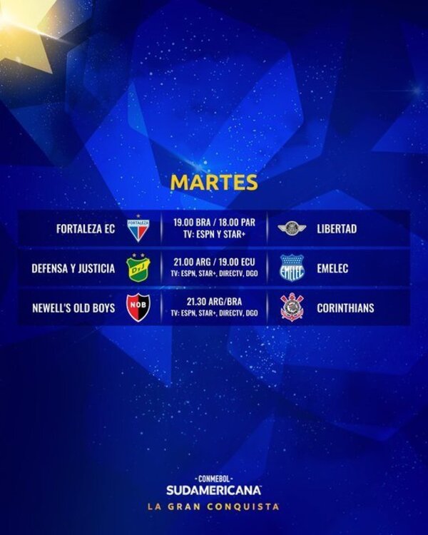 La Sudamericana tendrá este martes a sus primeros clasificados a los cuartos de final