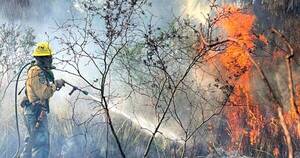 La Nación / Incendio de grandes proporciones