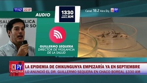 Epidemia de chikungunya podría adelantarse a septiembre, según Sequera - Noticias Paraguay