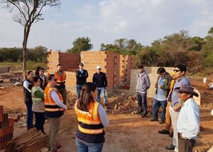 Misión de la CAF verifica el avance de las obras de la Transchaco - .::Agencia IP::.