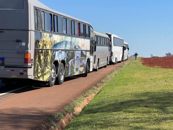 En Brasil, incautan cuatro buses que transportaban a compristas - La Clave