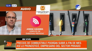 Precios de combustible podrían subir a fin de mes | Telefuturo