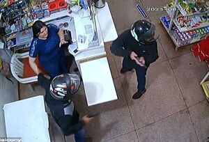 Individuos armados asaltaron conocida chipería situada al costado de la ruta PY05