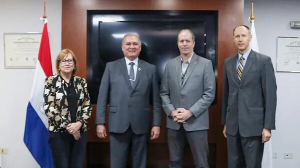 Comitiva del Departamento de Justicia de EE.UU. y DEA se reunieron con el fiscal general - Nacionales - ABC Color