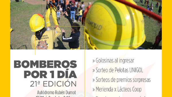 Peques serán "Bomberos por un día"