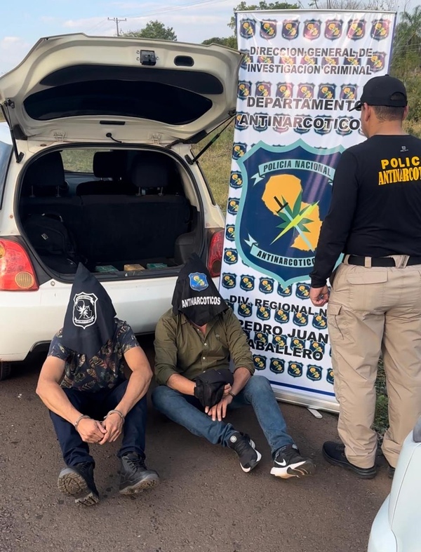 Dos concepcioneros caen con droga en PJC