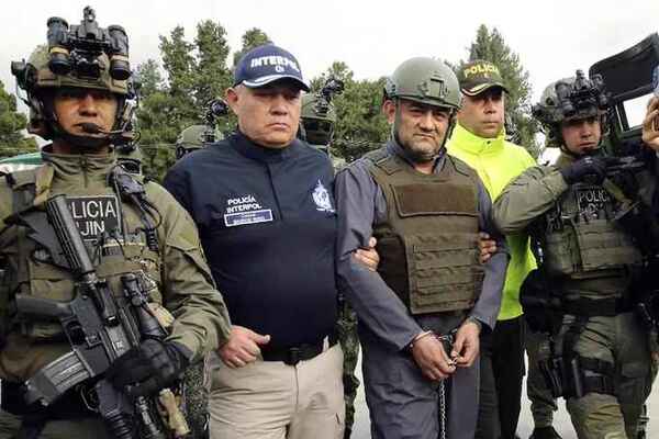 "Otoniel" es condenado a 45 años de cárcel por narcotráfico