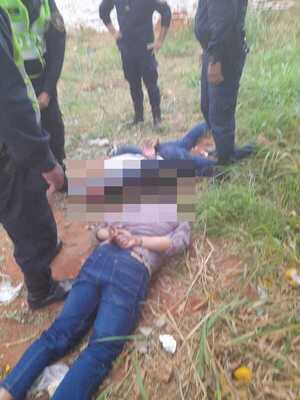 Capturan a presuntos asaltantes tras persecución en Fernando de la Mora - Unicanal