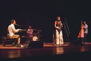 Concierto de Juanjo Corbalán Cuarteto para dar apertura al Pinta Sud Asu 2023 - Sociales - ABC Color