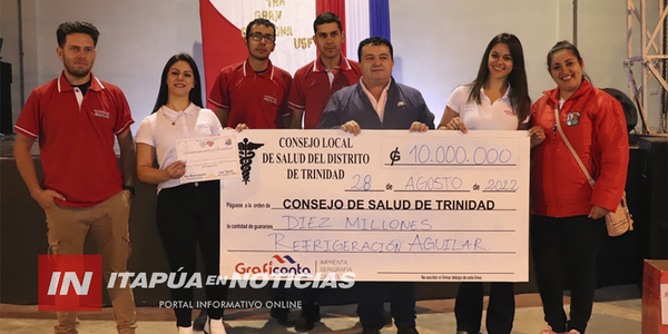 SE VIENE LA GRAN COMILONA POR LA SALUD EN EL DISTRITO DE TRINIDAD - Itapúa Noticias