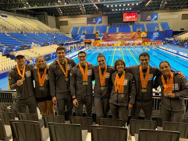 Paraguay suma más oro en su mejor participación mundial en natación Master - La Tribuna