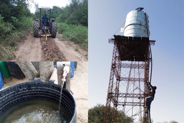 Comunidad en Sierra León cuenta con agua corriente después de 12 años por impulso del proyecto AbE Chaco