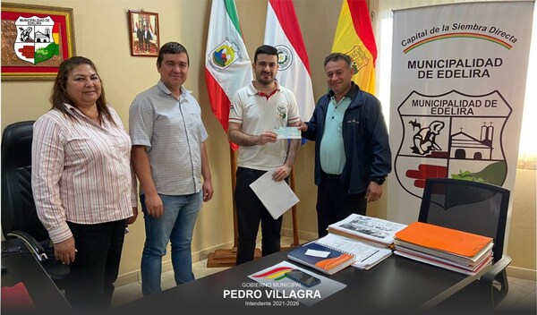 MUNICIPALIDAD DE EDELIRA ENTREGA 100 MILLONES AL CONSEJO LOCAL DE SALUD