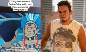 Ovetense deleitó con el guaraní en serie animada de Netflix